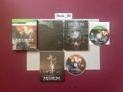 The Medium Two Worlds Special Edition Xbox Series X Steelbook Artbook & OST CIB