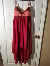 Dance/Costume/Cosplay Dress Chiffon Feeling Dancewear Hi Low Hem Misses 11 NWT