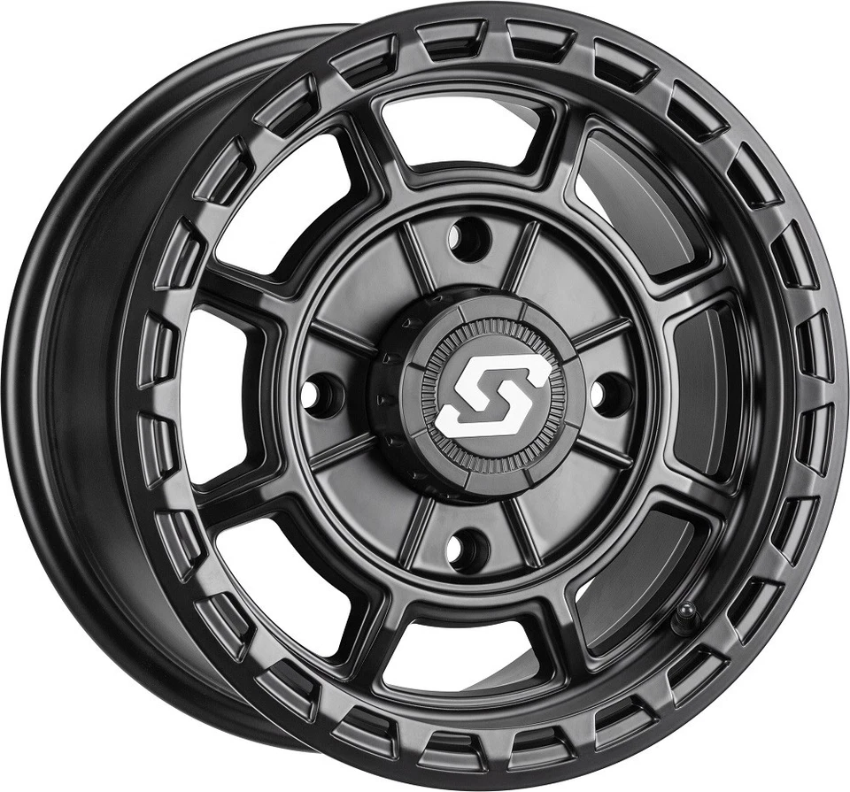 Sedona Rift 14" Wheels Black 27" Mud Lite II Tires Commander Maverick - Image 2 of 4