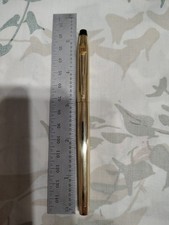Cross Roller Ball Pen, 1/20, 10k Gold Filled Made In USA