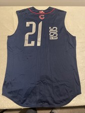 Authentic Sammy Sosa 1999 All-Star Jersey Large National Blue Majestic Home Run