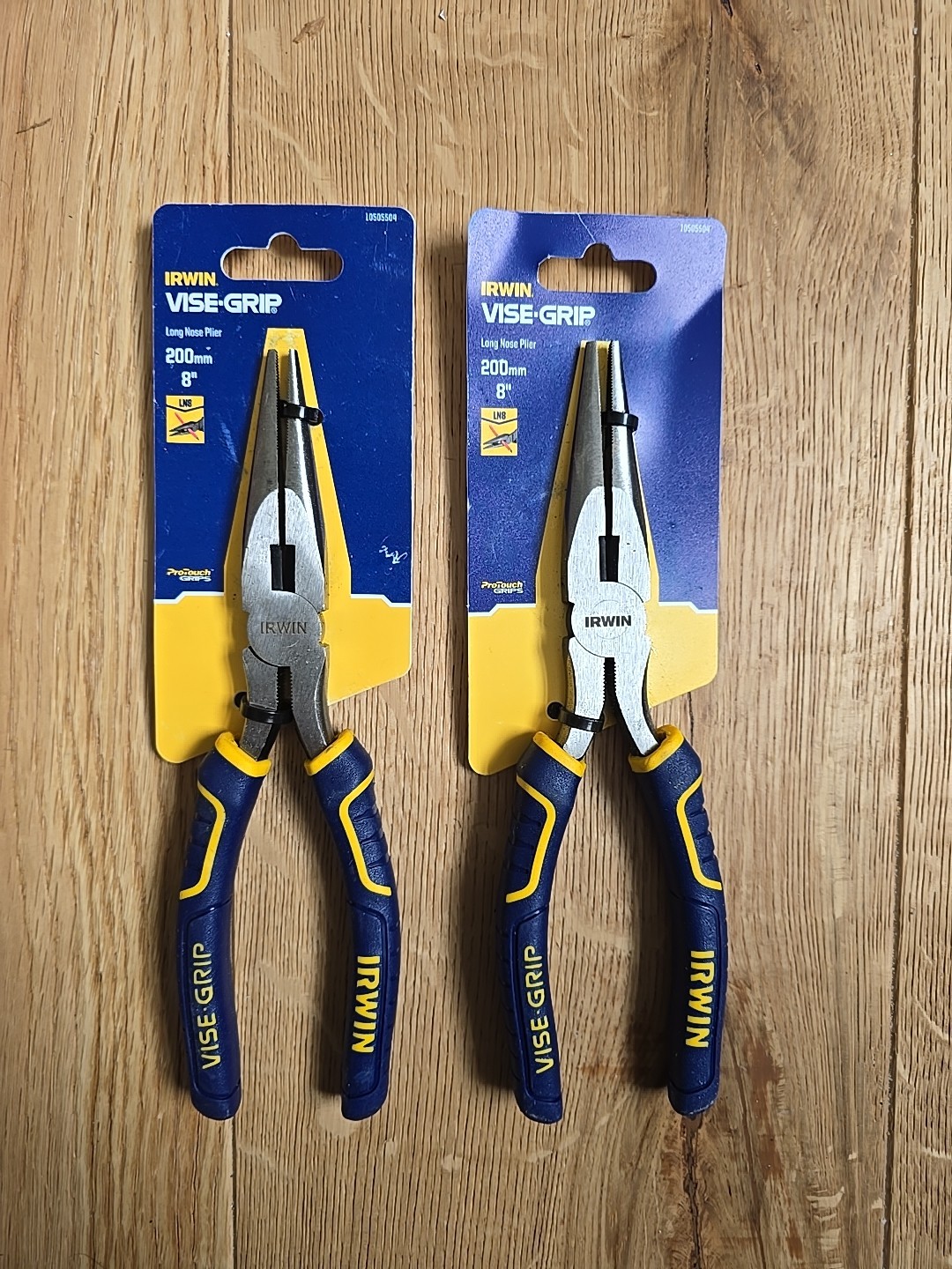 Irwin Vise-Grip 8"" Long Nose Pliers ProTouch Grips Hardened Steel Jaws 10505504 - Image 6