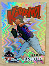 2025 Panini USA Stars Stripes KABOOM JAMIE ARNOLD! Oakland Athletics