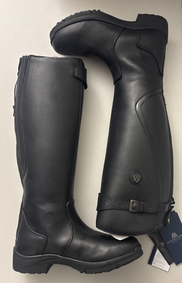 Bottes équitation Longues Mountain Horse Snowy River High Rider - Noir - Pointure 7.5