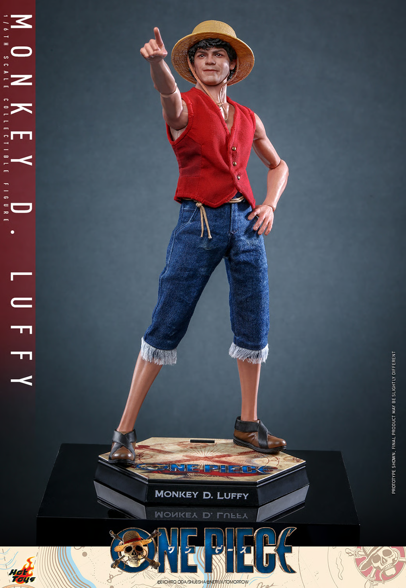 1/6 Netflix One Piece Monkey D. Luffy Figure Hot Toys TMS109