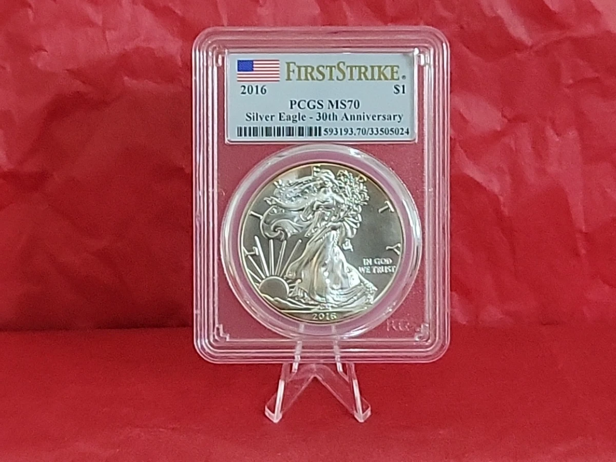American Eagle MS 70 Graded 2016 Silver Bullion Coins for sale | eBay