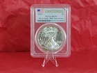 2016 $1 American Silver Eagle PCGS MS70 First Strike 30th Anniversary Toning