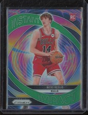 2024-25 Panini Prizm MATAS BUZELIS #14 RC Rookie Instant Impact Green JA133