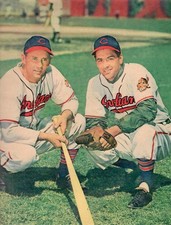 Sunday News Newspaper - Joe Gordon & Lou Boudreau - August 1, 1948