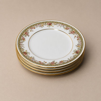 Noritake Morning Jewel Bread Plates 6'' Set of 4 Japan Replacement China