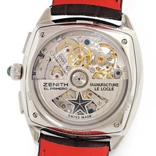 ZENITH Star Open Bezel Diamond 16.1925.4062/01.C725 Ladies Used Watch #11104 5