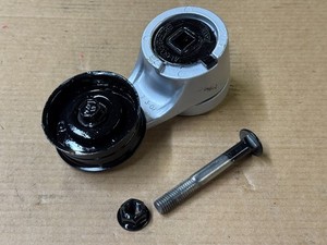 87-93 Ford Mustang Belt Tensioner Pulley w/ Bracket Bolt Alternator Smog Factory