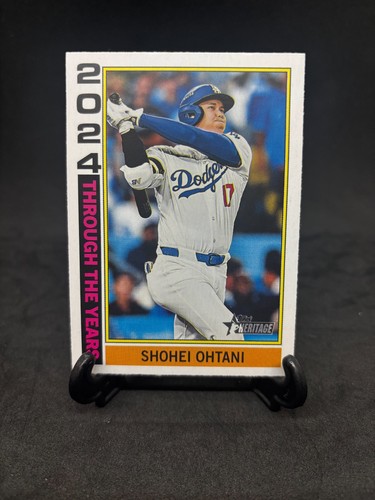 2025 Topps Heritage Through The Years #TTY-25 Shohei Ohtani Dodgers