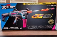 Zuru XShot Pro Skins Dart Blaster Motorized Piston Pump Rechargeable Battery