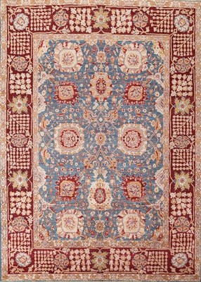 Vegetable Dye Ziegler Area Rug 8x10 Ft Handmade Traditionl Wool Carpet