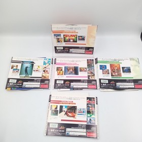 Sega Saturn Virtua Fighter CG Portrait Series 5 Game Set Japan No Cases Included