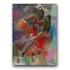 Ben Gordon Art Card Limited 7/50 Edward Vela Signed (Chicago Bulls)