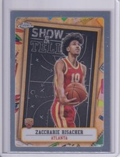 2024-25 Topps Chrome - Zaccharie Risacher Show & Tell SILVER #ST-11 Rookie (RC)