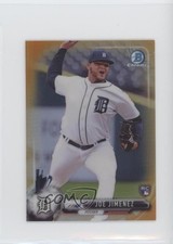 2017 Bowman Chrome Minis Base Rookies Orange Refractor 8/25 Joe Jimenez #18 0e1