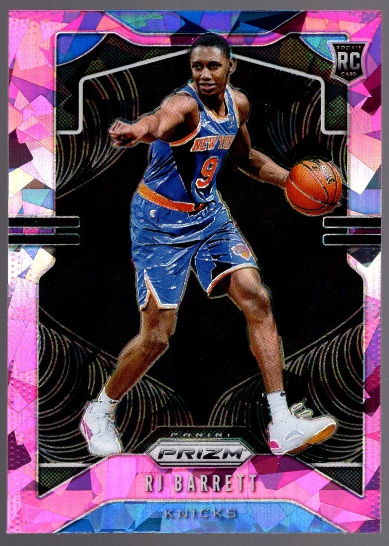 2019-20 Panini Prizm - Rookie RJ Barrett #250 Pink Ice Prizm (RC) Knicks Raptors