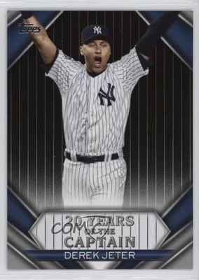 2020 Topps Update 20 Years of the Captain Black /299 Derek Jeter #YOC-09 HOF d4f
