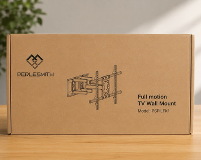 Perlesmith Full Motion TV-Wandhalterung kipp-/drehbar schwenkbar PSPILFK1