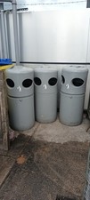Forecourt Shop Store Commercial Dustbins Bins Rubbish Litter Outdoor w,towel