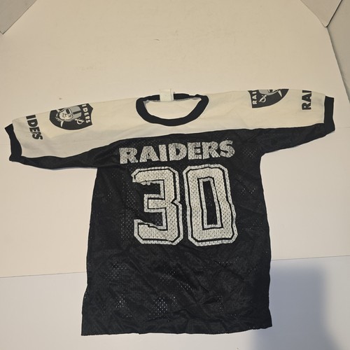 Vintage American Made By Sears Jersey #30 Size L Raiders NFL Football