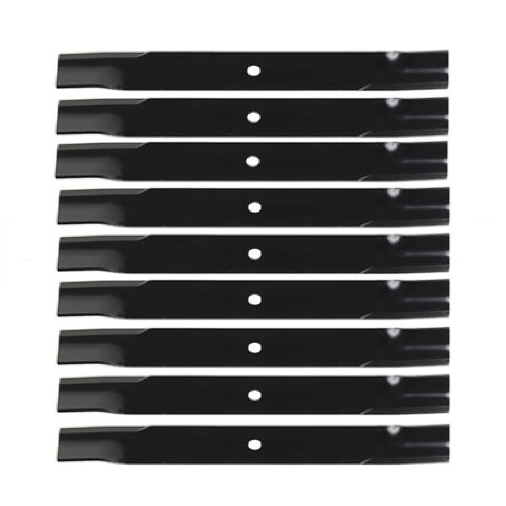 (9) 6180 Rotary Blades Compatible With Hustler 793794, 794685