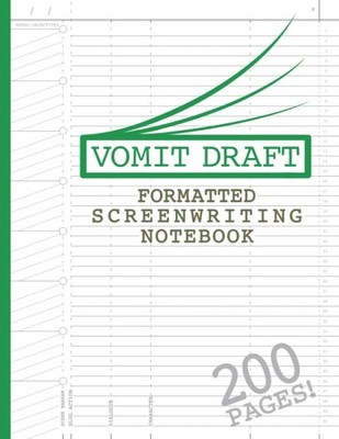 Blank Screenwriting Notebook: 200 Pages of Script Templates for TV & Film