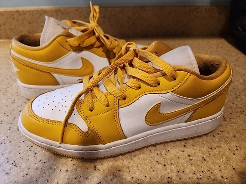 Nike Air Jordan taglia 4 5 anni Jordan 1 Pollen bianco 553560 171 sneakers