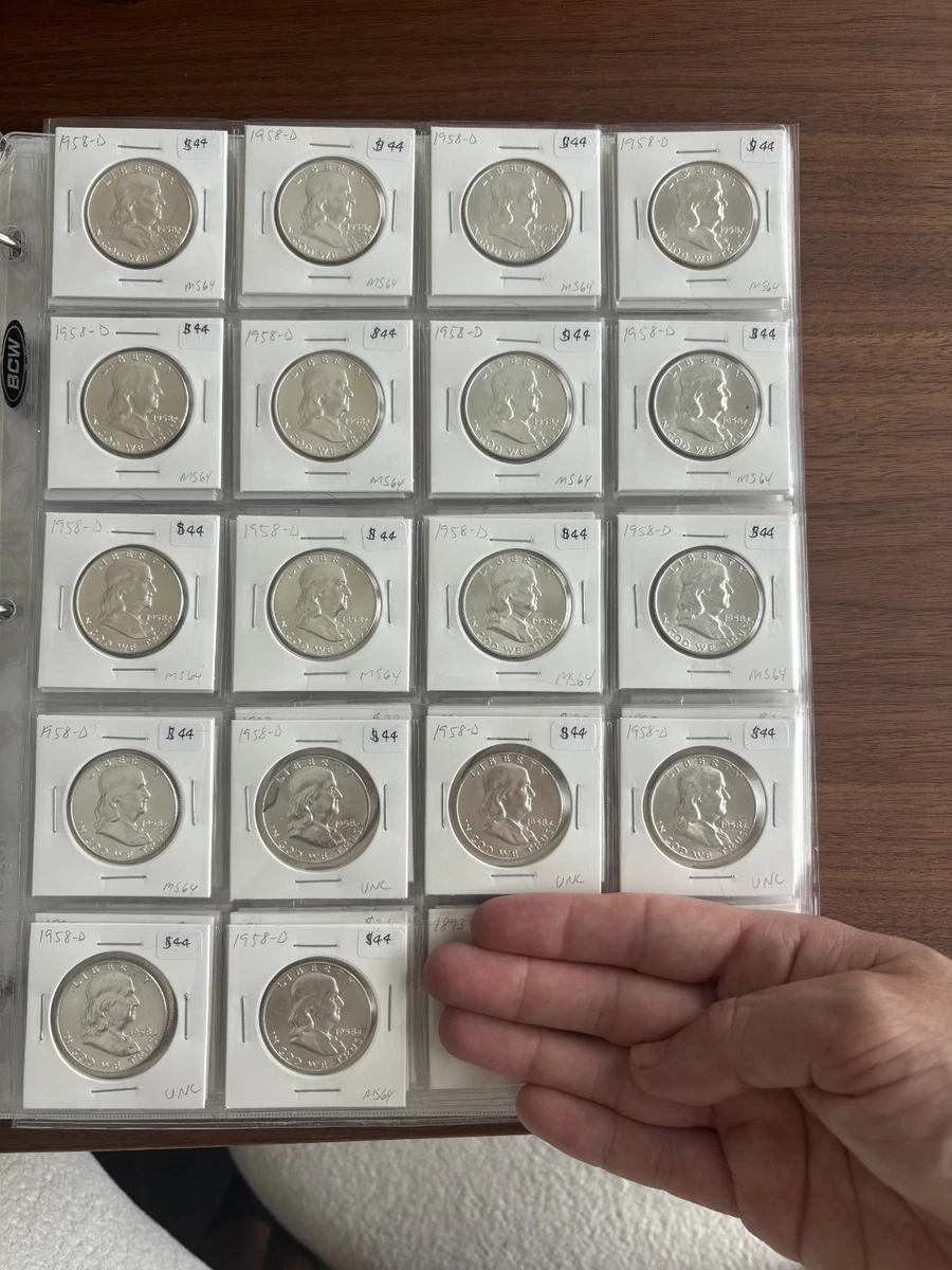 Franklin Half Dollars (1948-1963) for sale | eBay