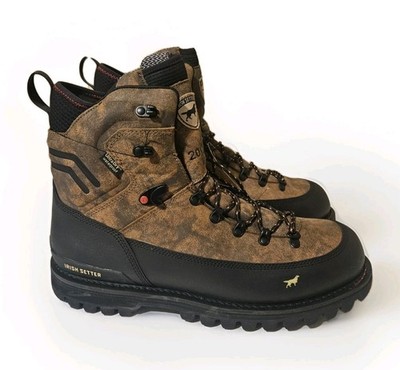 Irish Setter Elk Tracker XD 8'' Boots Mens 14 Brown Waterproof Vibram 3981 200g
