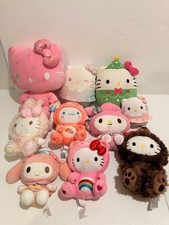 Hello Kitty and Friends Sanrio Squishmallows Stuffed Animal Plush Lot Of 10