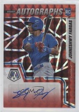 2022 Panini Mosaic Rookie Choice Fusion Prizm Johneshwy Fargas #RAM-JF Auto 0x4v