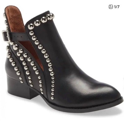Jeffrey Campbell Women's Rylance Studded Bootie Size 8