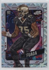 2024 Topps Cosmic Chrome Rookies Nucleus Refractor Taliese Fuaga #166 8d2