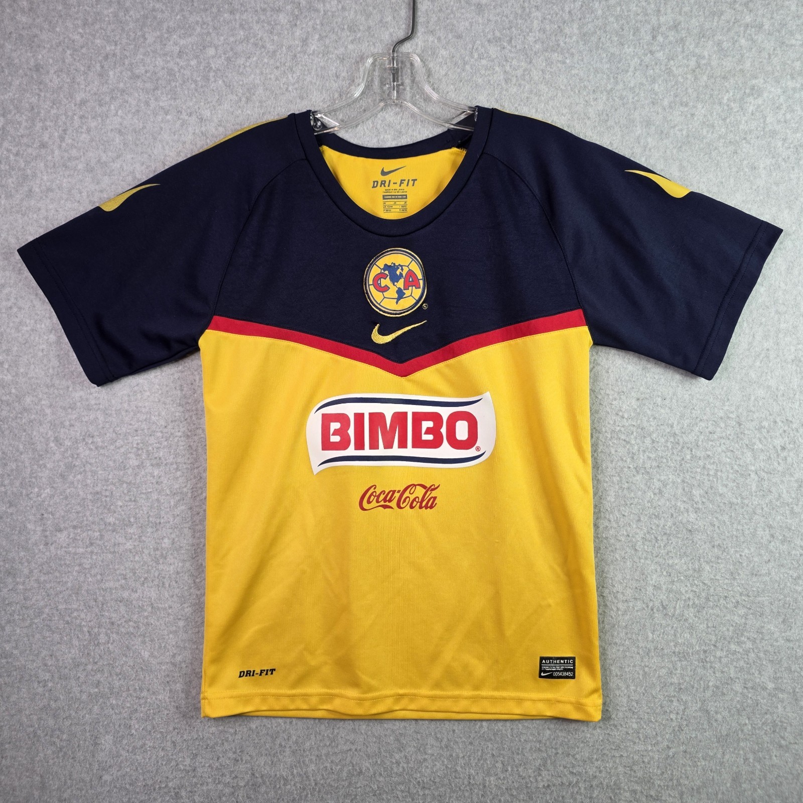 Club America 2011 2012 Small JR JERSEY Camiseta VINTAGE Nike Mexico Home