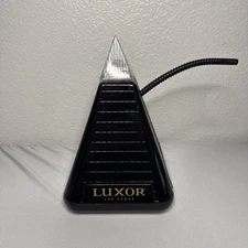 Luxor Casino Las Vegas Souvenir Pyramid Lighted Alcohol Drink Cup Piggy Bank