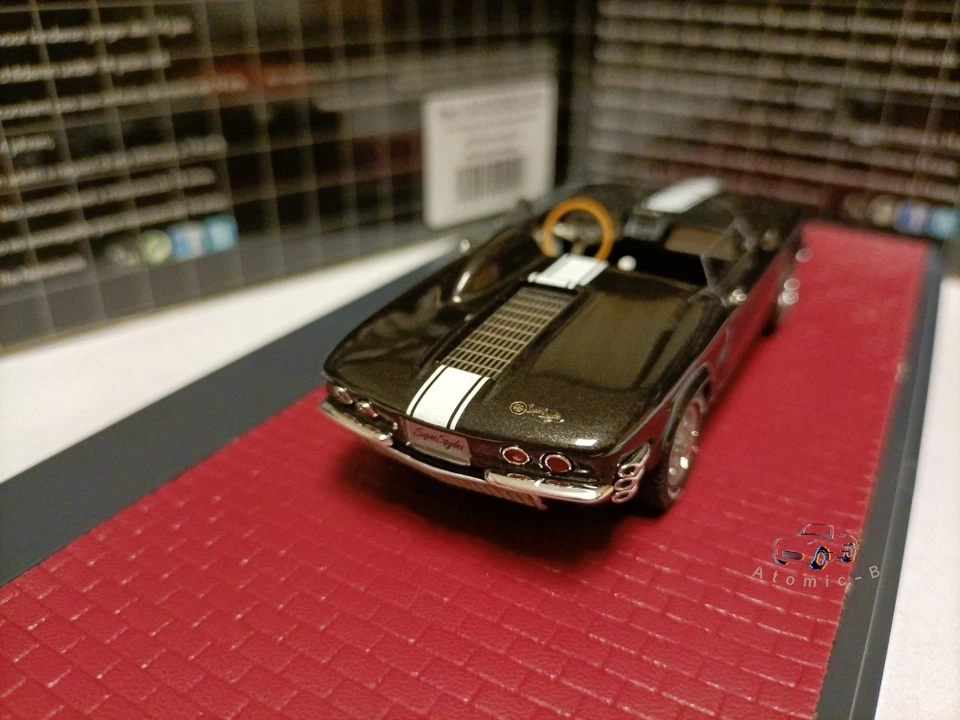 Matrix 1:43 Chevrolet XP785 Concept 1962 Black Concept Car Model - Image 4 of 4