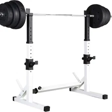 Barbell Rack Stand - Multifunctional Adjustable Squat Rack, Heavy-Duty Dumbbell