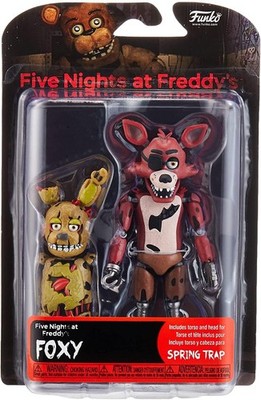 Funko Five Nights at Freddy's Articulated Foxy Action Figure, 5'' One Size, Red 