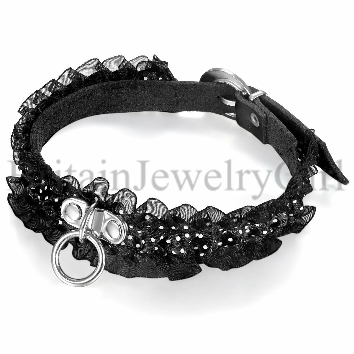 Gothic Punk Leather Collar Choker Necklace For Women Gothic Punk Leather Collar Choker Necklace For Women