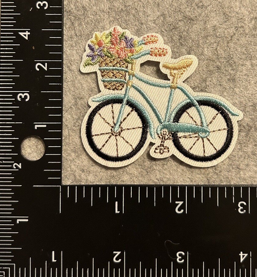 Lot of 1 Outdoor Theme Patch Bicycle Biking Travel