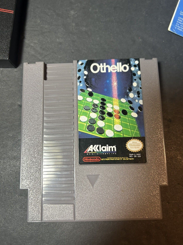(1985) Othello Nintendo NES Video Game W/ Sleeve & Booklet Tested! - Picture 4 of 6