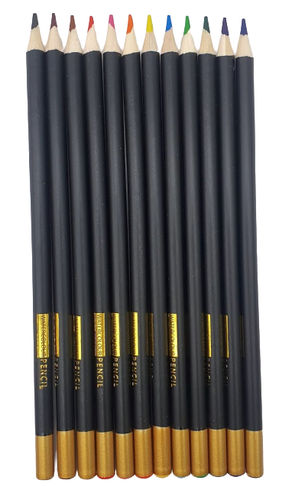 12 Watercolour Pencils Set Artist Drawing Painting Sketching Art Water Colour UK - Picture 5 of 7