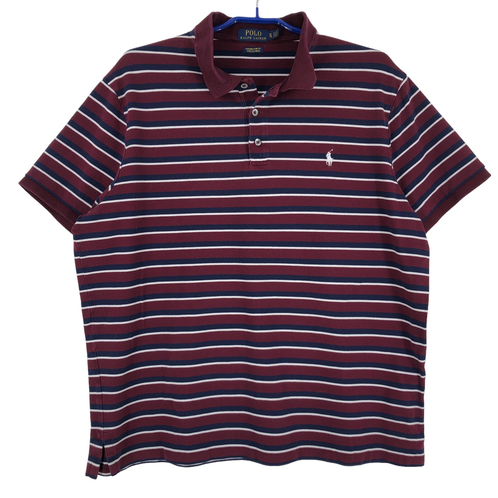 Polo Ralph Lauren Hombre Personalizado Ajustado Polo - Cuello Camiseta Talla XL