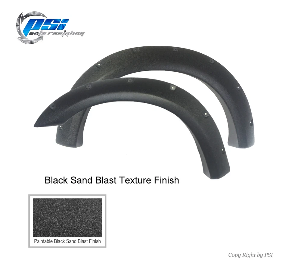 Pocket Rivet Bolt Fender Flares Fits Ford Ranger 93-11 Sand Blast Textured Foto 3 de 4