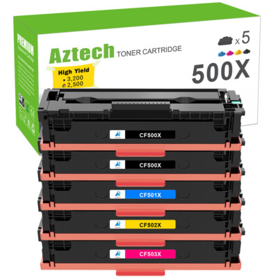 Compatible Fits for HP CF500A 202X Toner Ink LaserJet M280nw M281cdw M254dn lot