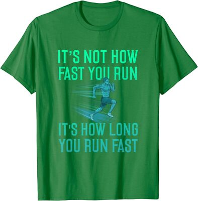 It's Not How Fast You Run Cross Sport Country XC Unisex T-Shirt